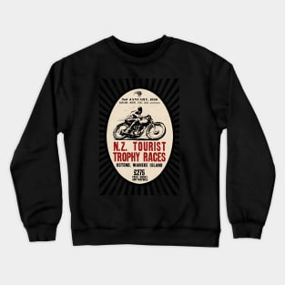 Vintage New Zealand Moto Race Crewneck Sweatshirt